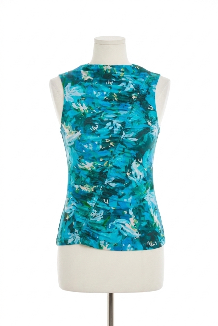 NEW ULLA JOHNSON medea top in azul